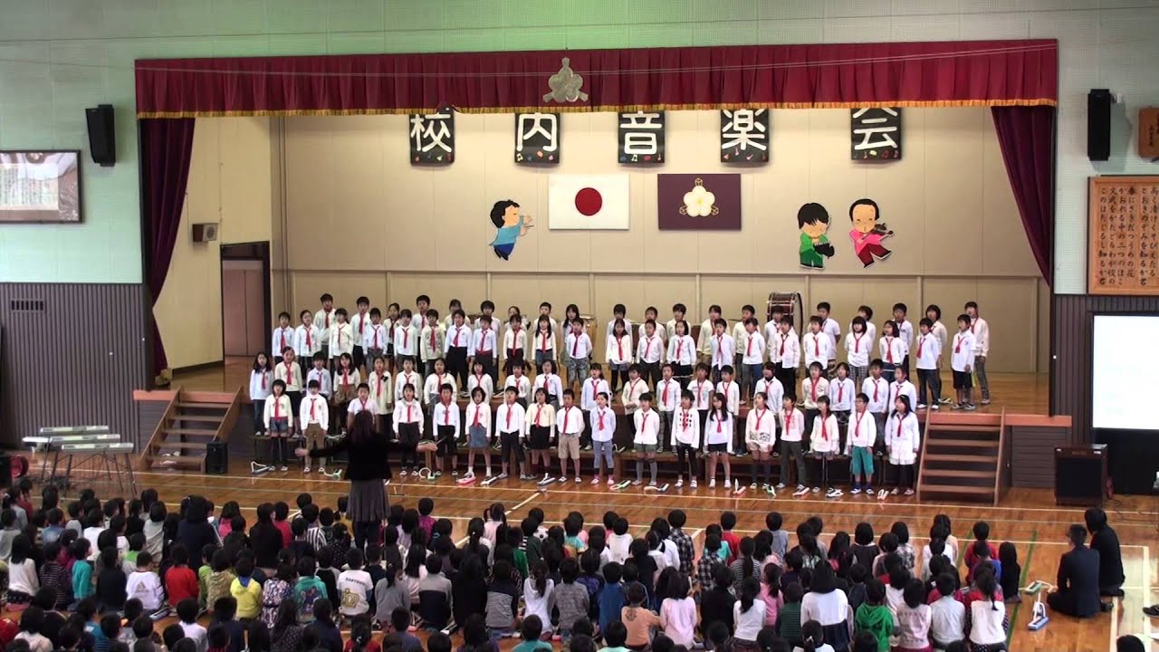 「いのちの歌」　平成２６年度　校内音楽会　　人吉東小学校３年生