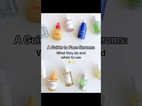 Your ultimate guide for face serums 📚🧴
