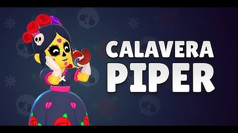 Calavera piper 💜|Brawl-o-ween piper skin | Brawl Stars