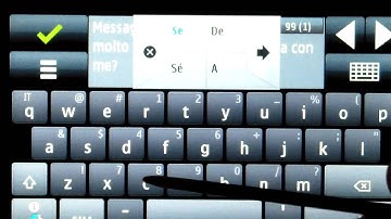 Nokia 5800, Tastiera Swype per Symbian in italiano and all languages