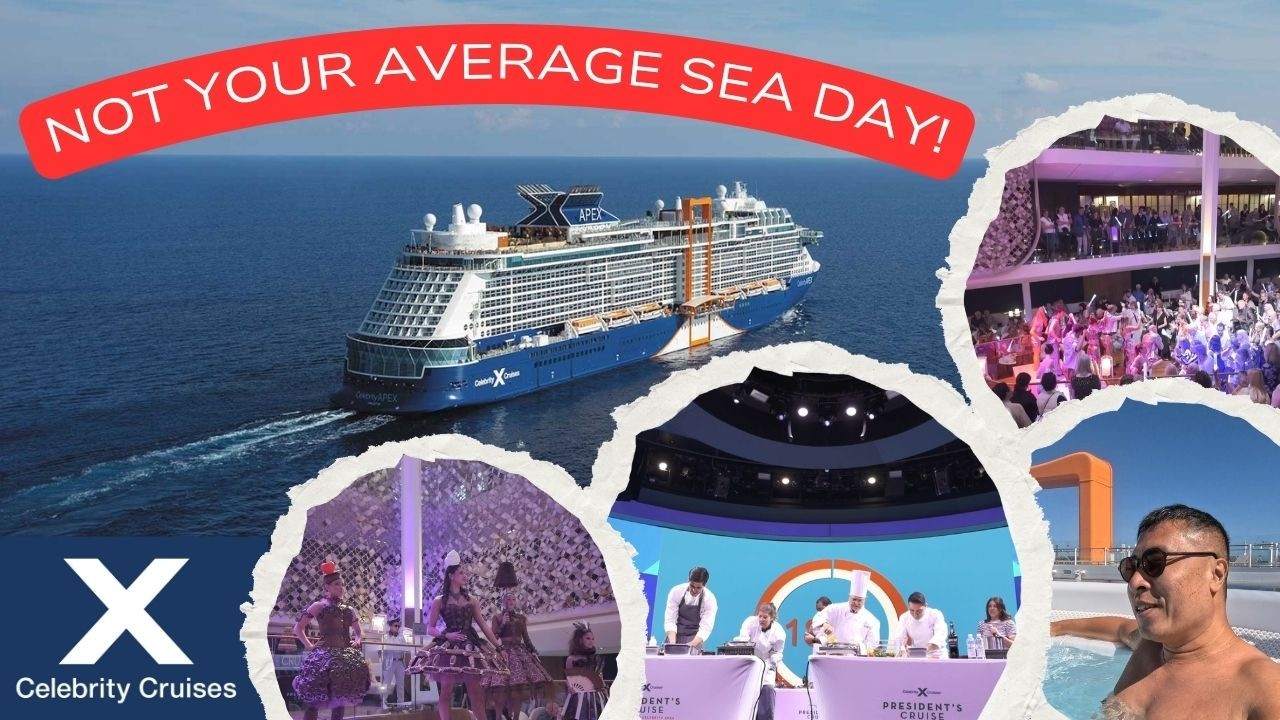 Celebrity Apex President's Cruise - What Happens On Sea Days? (EP3)