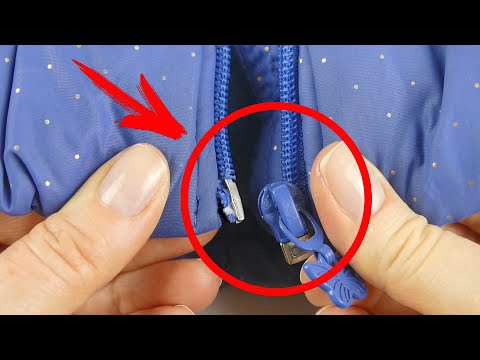 If the zipper of the clothes is broken, you can fix it don't spend money to replace it