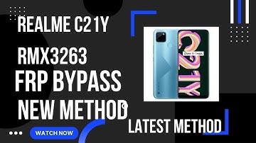 Realme C21y  Screen Lock Remove and FRP Bypass | RMX3263 | Unlocktool