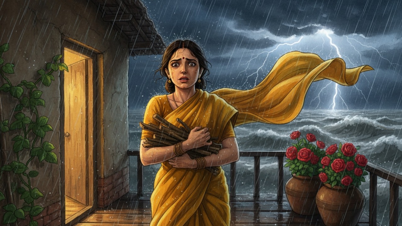 From Tsunami to Tea Time | 90s Village Night | ghibli inspired