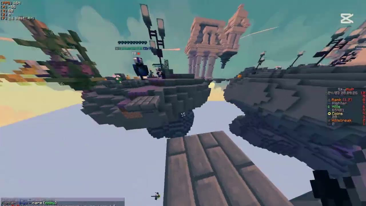 BlocksMC  SkyPvP/ This is what I do every day with Mad_ Drk