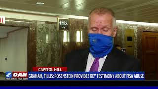 Sens. Graham, Tillis: Rosenstein provides key testimony about FISA abuse