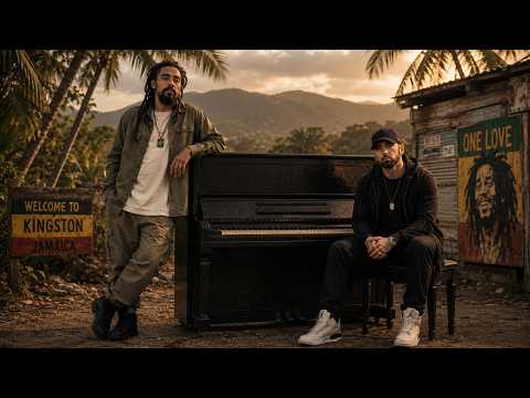 Damian Marley ft Eminem - Never quit (Emotional Lyrics Video)
