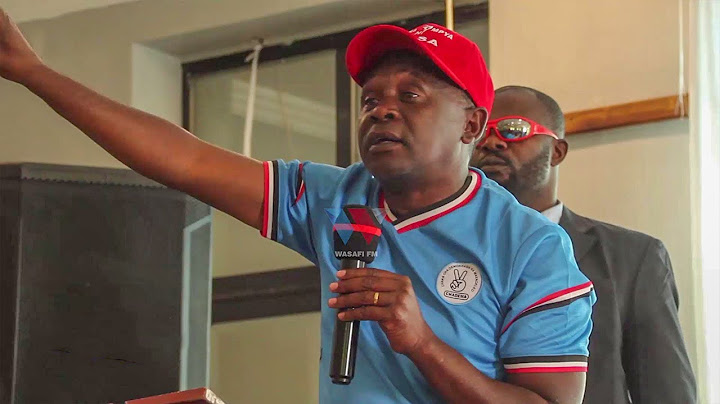 MSIGWA AWAVAA VIONGOZI CHADEMA - "TUNAGOMBANIA MADARAKA, CCM WAMEJIPANGA"