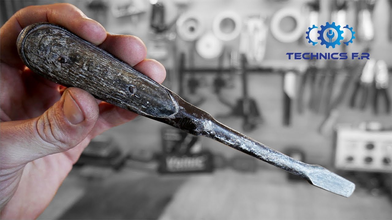 Vintage German Screwdriver Restoration Old School Style Around 1930 YouTube
