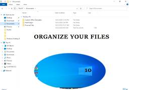 How to Organize Files and Folders in Windows 10 | Beginner's Guide