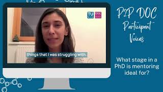 The Power of Mentorship: Voices from the P2P DOC Community