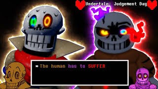 Undertale: Judgement Day Dustbelief Papyrus and Dusttrust Sans Gameplay