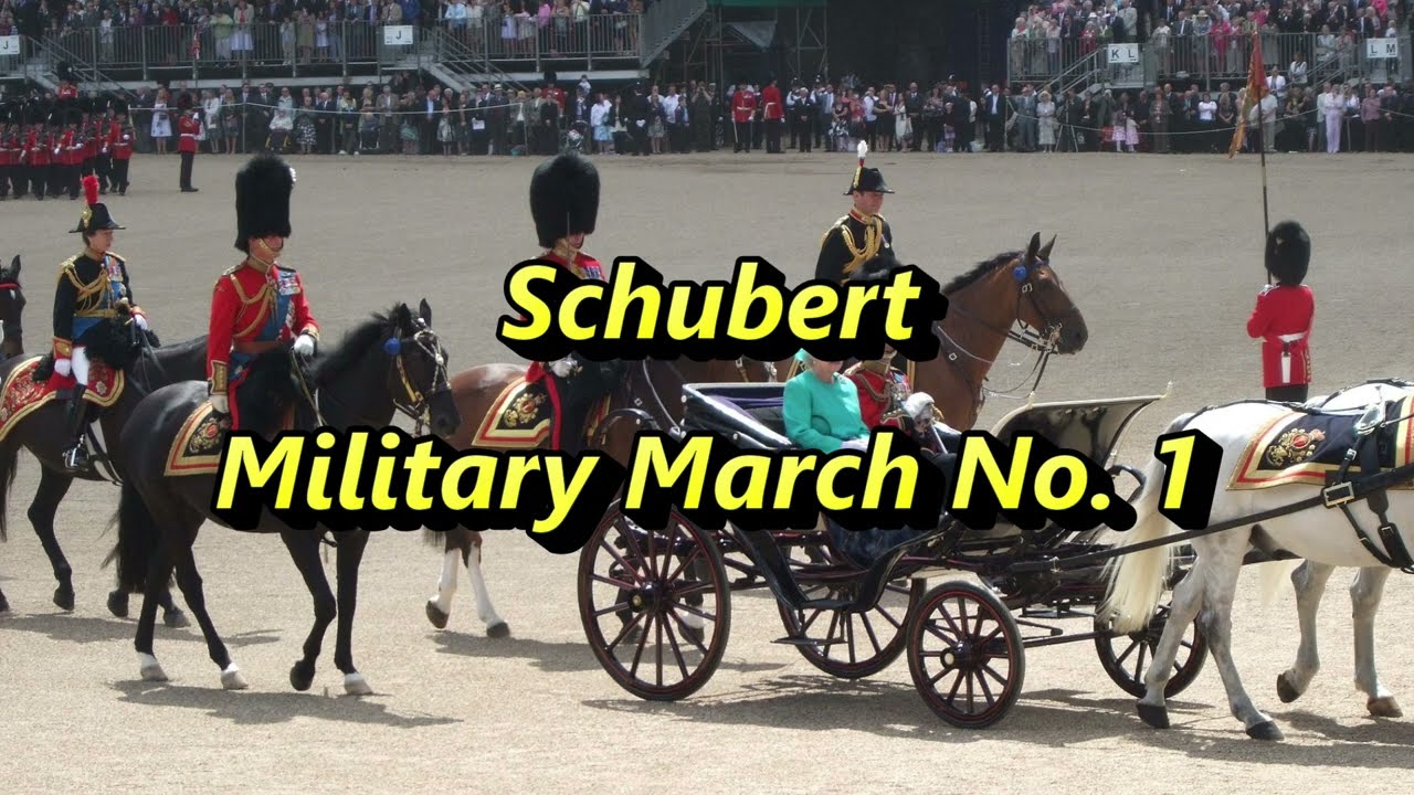 シューベルト『軍隊行進曲 第1番』Schubert Military March No.1 - YouTube