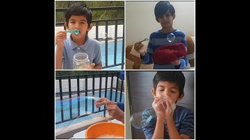3 Easy bubble solutions at home #bubble#diy #fun #experiments #simple #science #home