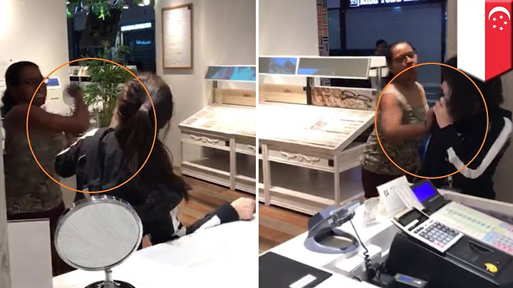 Woman trashes Ownday optical shop, gets arrested for rampage in Singapore mall - TomoNews