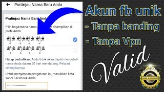 Cara membuat nama fb unik dan keren | [ Tutorial facebook unik bara jr channel ]