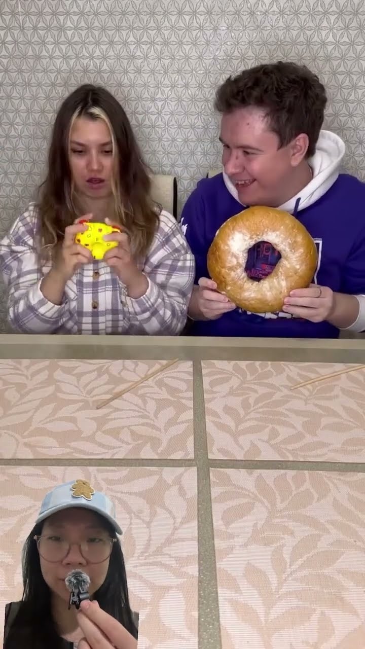 LOMBA MAKAN DONAT ENAK,  MALAH KENA PRANK #shorts