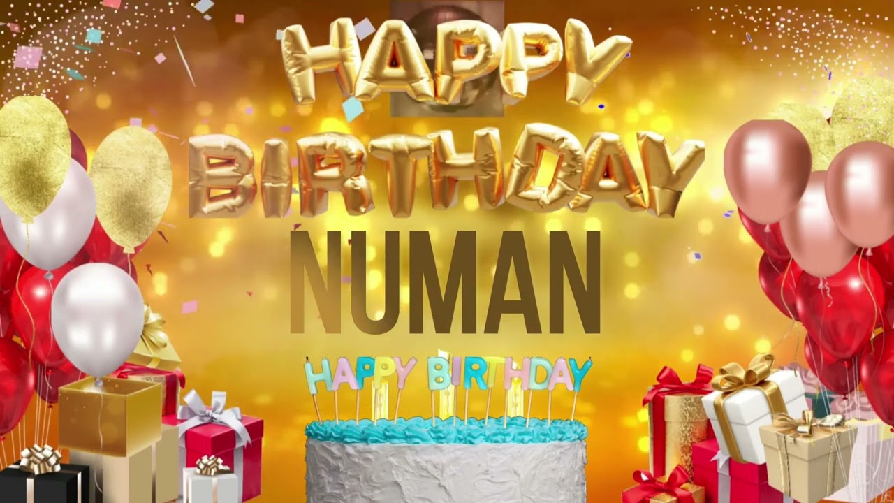NUMAN Happy Birthday NUMAN YouTube NUMAN Happy Birthday NUMAN YouTube