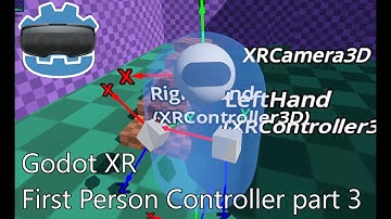 Godot XR First Person Controller part 3 - height calibration