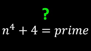 Can n^4+4 be equal to a prime number? | Algebra #maths