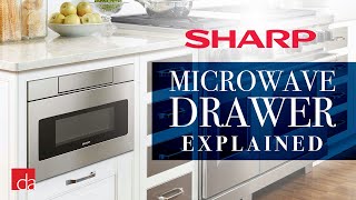 Sharp Microwave Drawer with Wave Touch - Explained