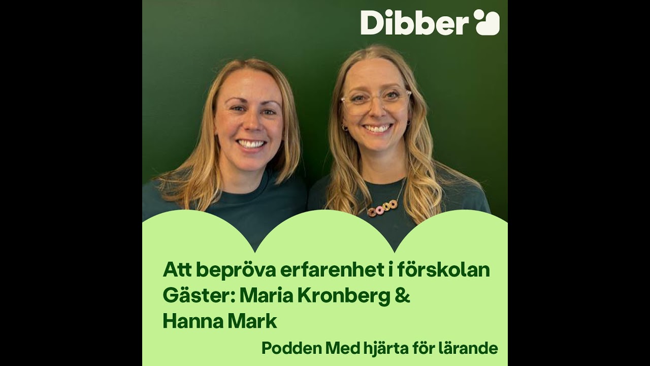 Att bepröva erfarenhet i förskolan - Gäster: Maria Kronberg, Hanna Mark och Frida Wickman