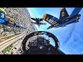 Blue Angels Cockpit Video • Boeing Seafair Air Show 2019