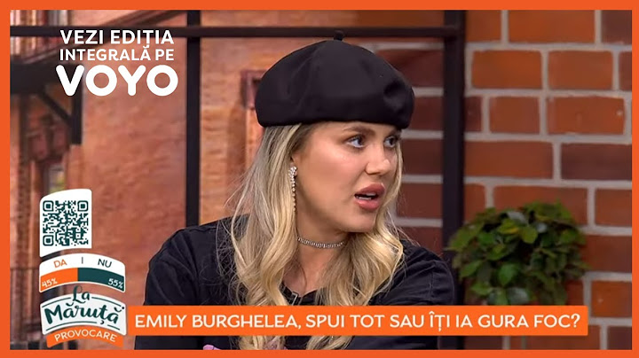 Emily Burghelea la sosurile picante 🔥