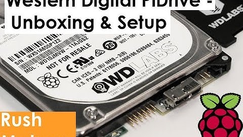 Western Digital Raspberry Pi PiDrive - Unboxing & Setup