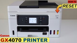 Canon MAXIFY GX4070 Printer RESET To Factory Setting !! by Printer Guruji 1,009 views 7 months ago 54 seconds