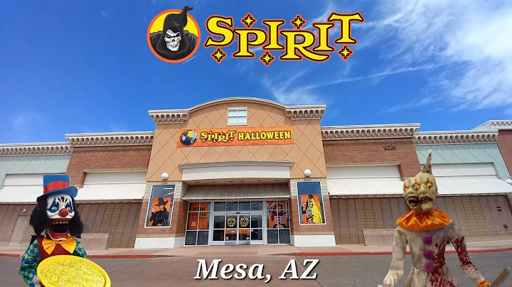Spirit Halloween 2025 Inside Abandoned Joann Fabrics - Mesa, AZ