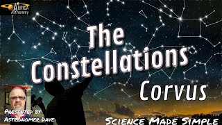 The constellation of Corvus
