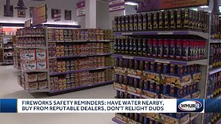 Fire officials share fireworks safety reminders