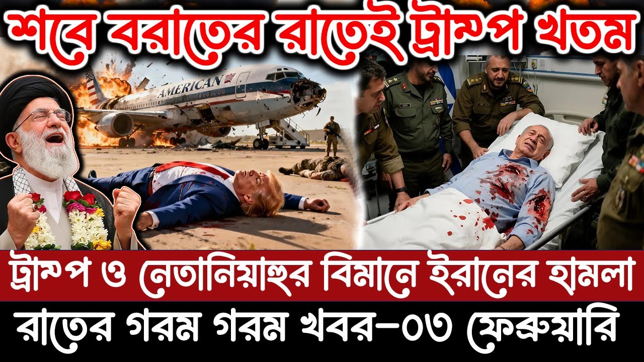 🔴LIVE: আজকের টপ আন্তর্জাতিক সংবাদ | BBC World News Bangla | 03 Feb 2026 | বিশ্বজুড়ে এখন যা ঘটছে