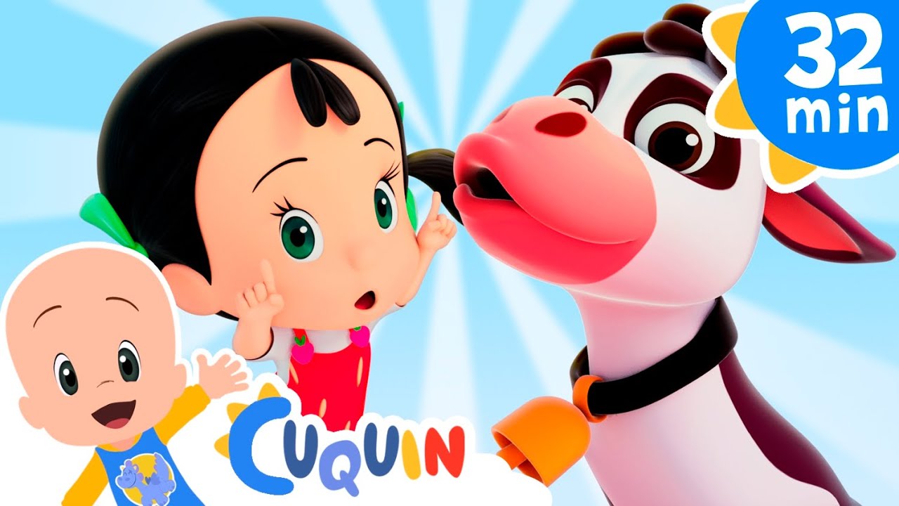 La Vaca Lola TIene cabeza y tiene cola | y más canciones y aventuras del pequeño Cuquín
