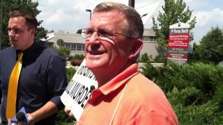 Robert Hoatson protests Penn State football season (2012)