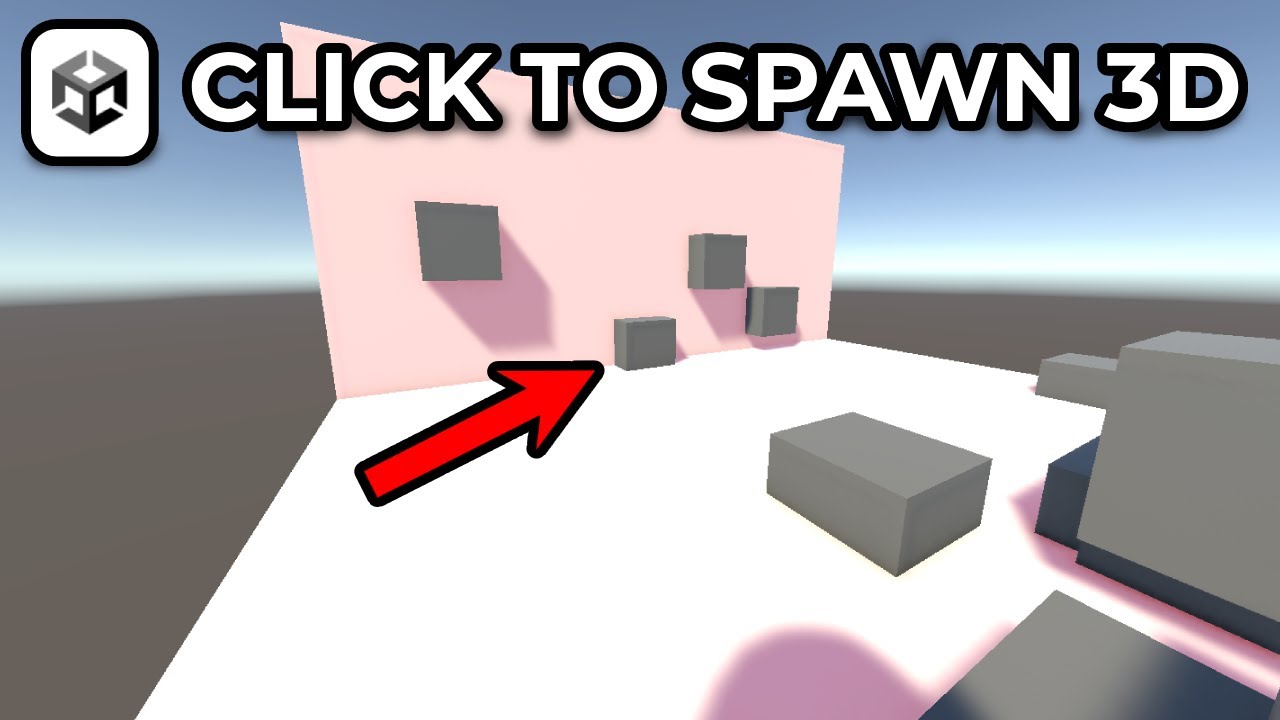 How To Click To Spawn 3D Objects In Unity 6 - YouTube