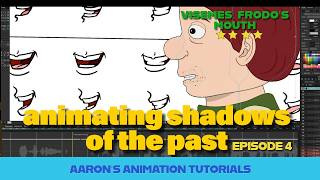 Moho Pro: Lip Sync or Visemes Concepts for Frodo's Mouth, Part 4
