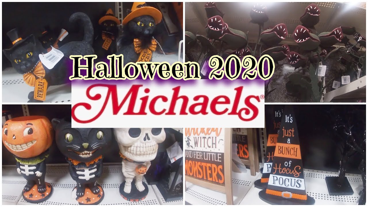Michaels Halloween 2020 Decor Virtual Shopping YouTube