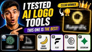 The Best AI Logo Generator of 2026 is... (best 2026 tier list!)