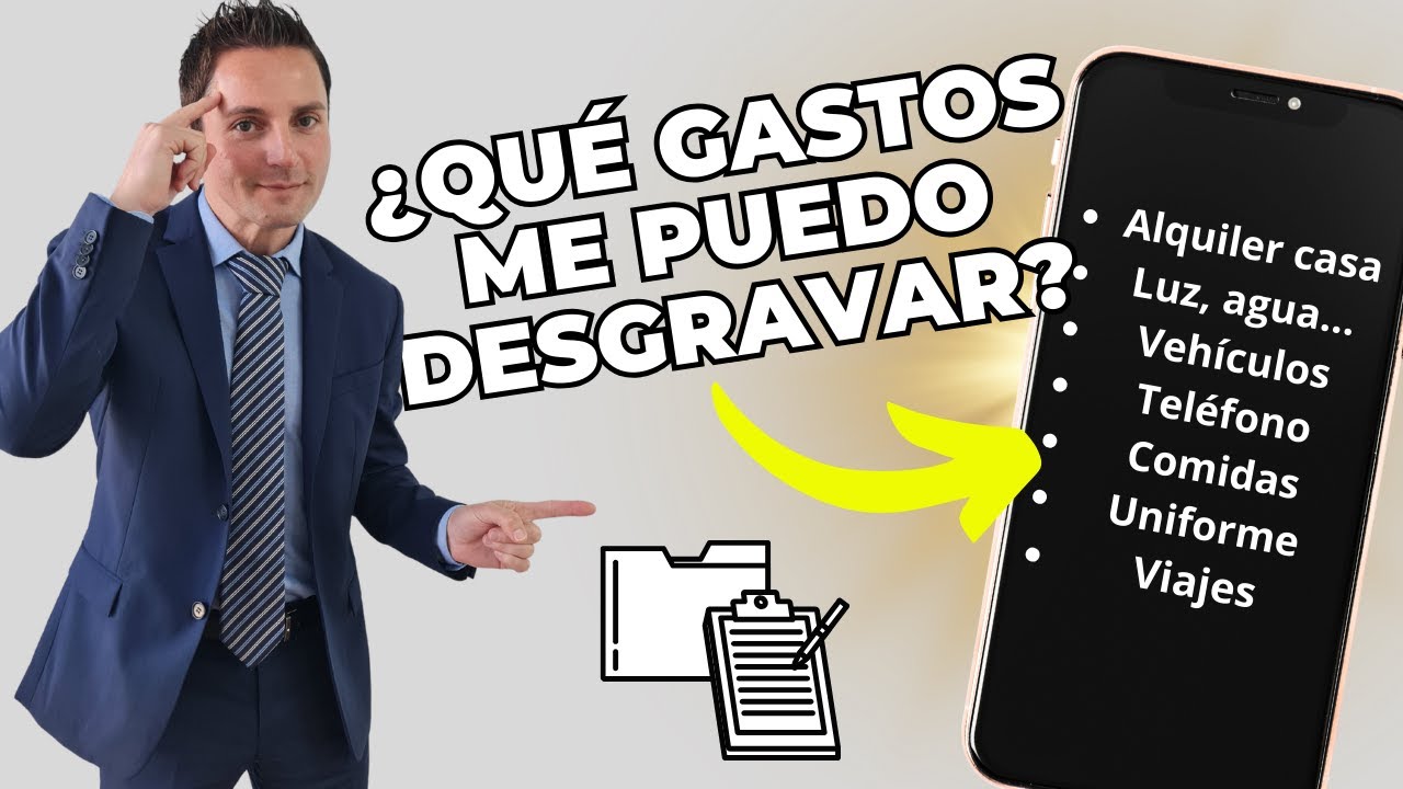 GASTOS deducibles para AUTÓNOMOS - YouTube