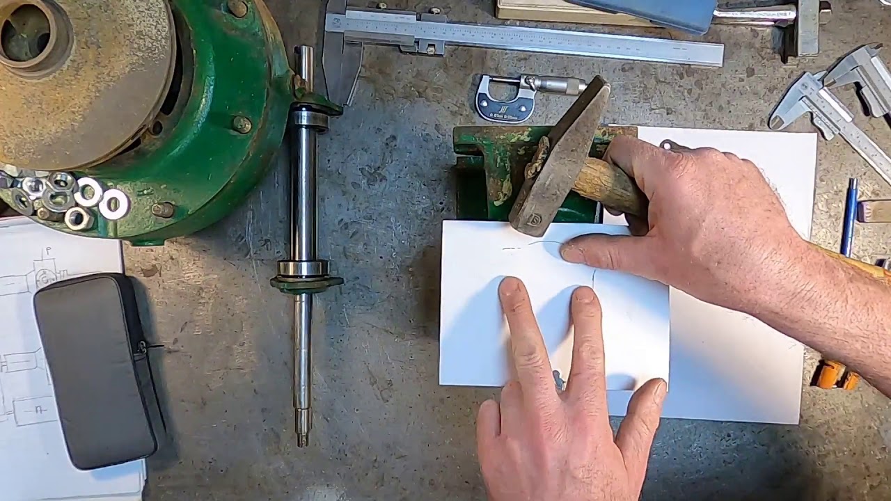 Pompa centrifuga KSB: ricostruzione guarnizioni in carta