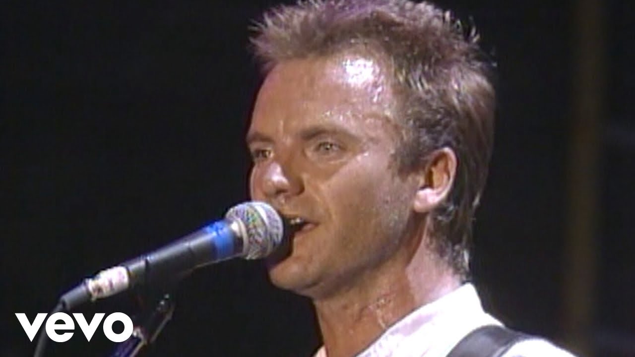 The Police Every Breath You Take Live Youtube