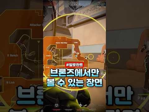 발로란트 브론즈에서만 볼 수 있는 장면 ㅋㅋㅋ