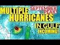 Hurricane UPDATE! "MULTIPLE" GULF Hurricanes within 10 DAYS! Tropical Storm Henri Remnants