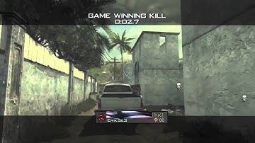 MW3: Epic Game Winning Killcam!