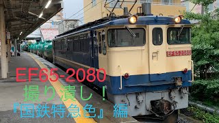 EF65-2080 撮り潰し『国鉄特急色』編