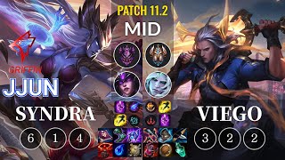 GRF jjun Syndra vs Viego Mid - KR Patch 11.2