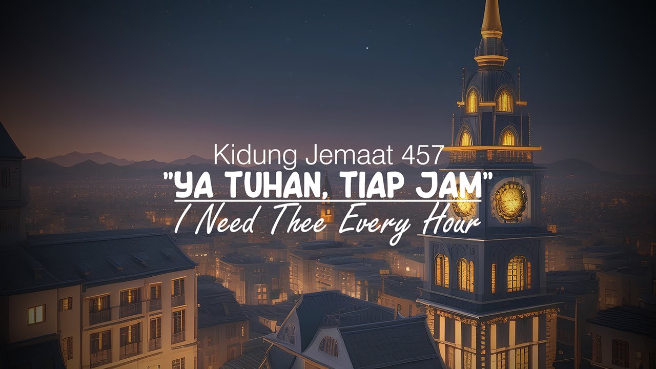 Saat Teduh Kidung Jemaat 457 Ya Tuhan, Tiap Jam Instrumental Piano