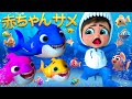 ベビーシャークあそぼう! - 童謡とキッズソング - 子供向け - バナナ手話漫画 #cocomelon #babysharksong